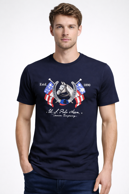 US POLO ASSN Premium Cotton Regular Fit T-Shirt