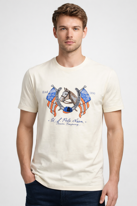 US POLO ASSN Premium Cotton Regular Fit T Shirt