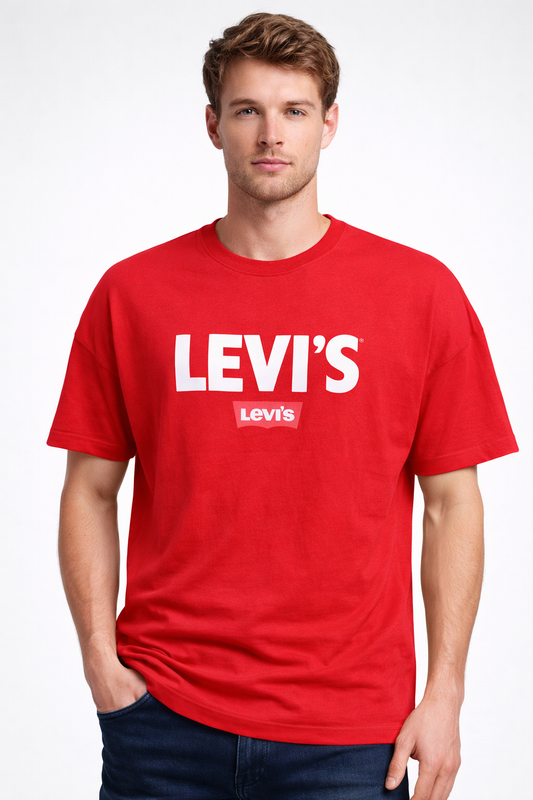 LEVI'S Down Sholder Premium Cotton T-Shirt