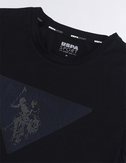 USPA ASSN - Brand Printed Regular Fit T shirt