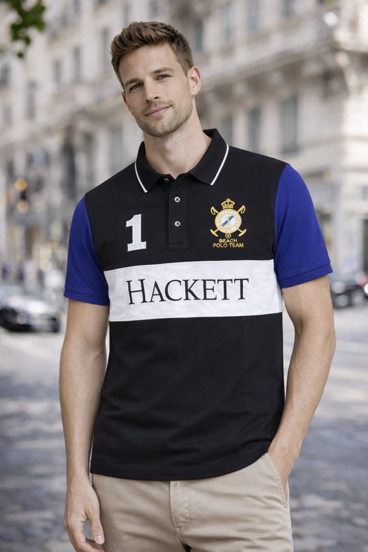 HACKETT Premium Cotton Polo T-Shirt