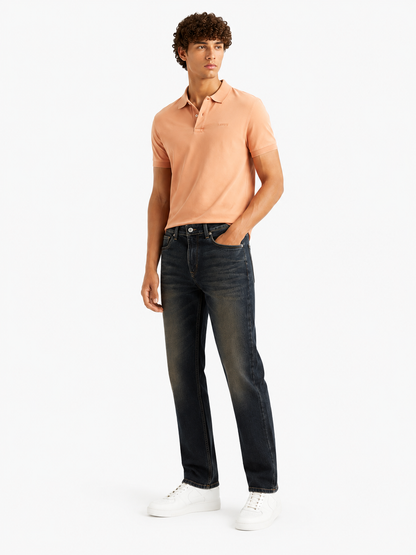 Levi's Straight Fit Cotton Lycra Jeans