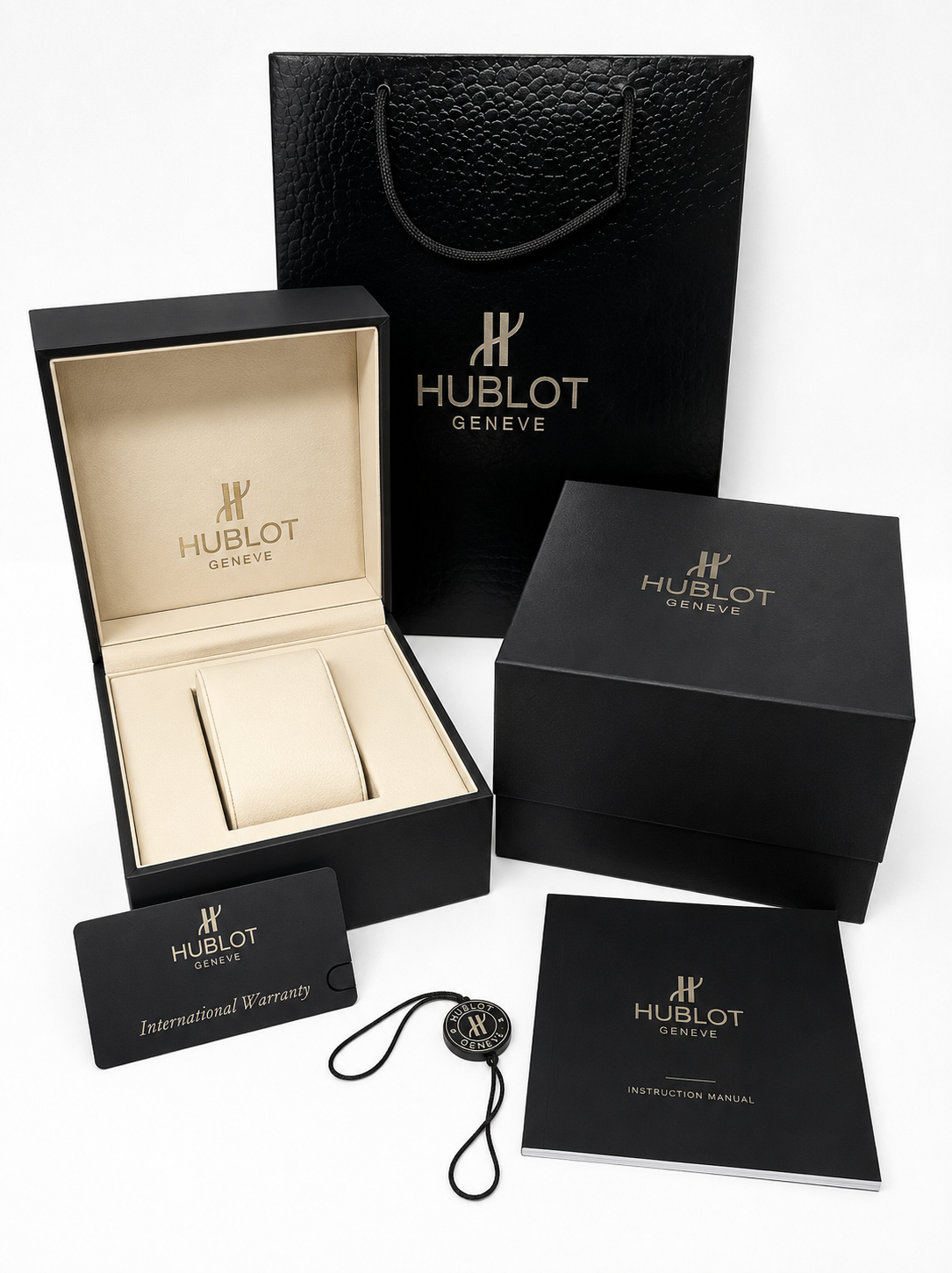 HUBLOT
Classic Fusion Chronograph Grey  Leather belt