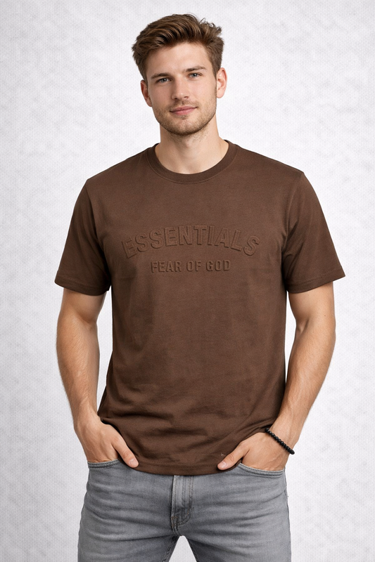 ESSENTIALS Regular Fit Round Neck T- shirt