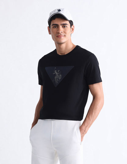 USPA ASSN - Brand Printed Regular Fit T shirt