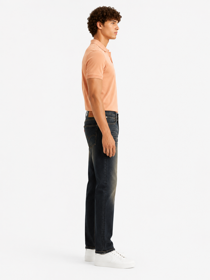 Levi's Straight Fit Cotton Lycra Jeans