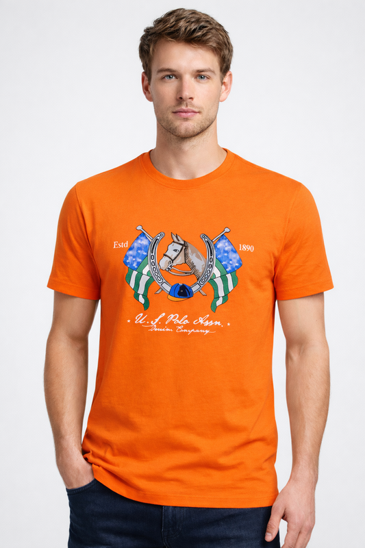 US POLO ASSN Premium Cotton Regular Fit T-Shirt