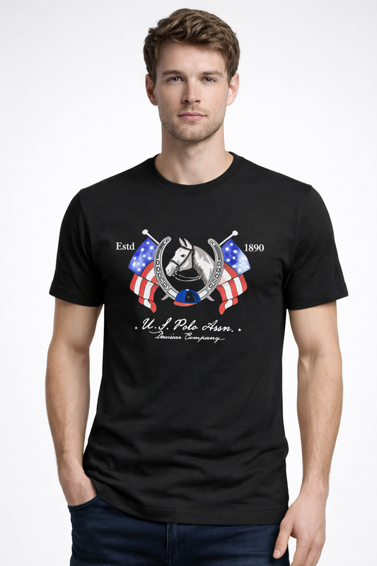 US POLO ASSN Premium Cotton Regular Fit T-Shirt
